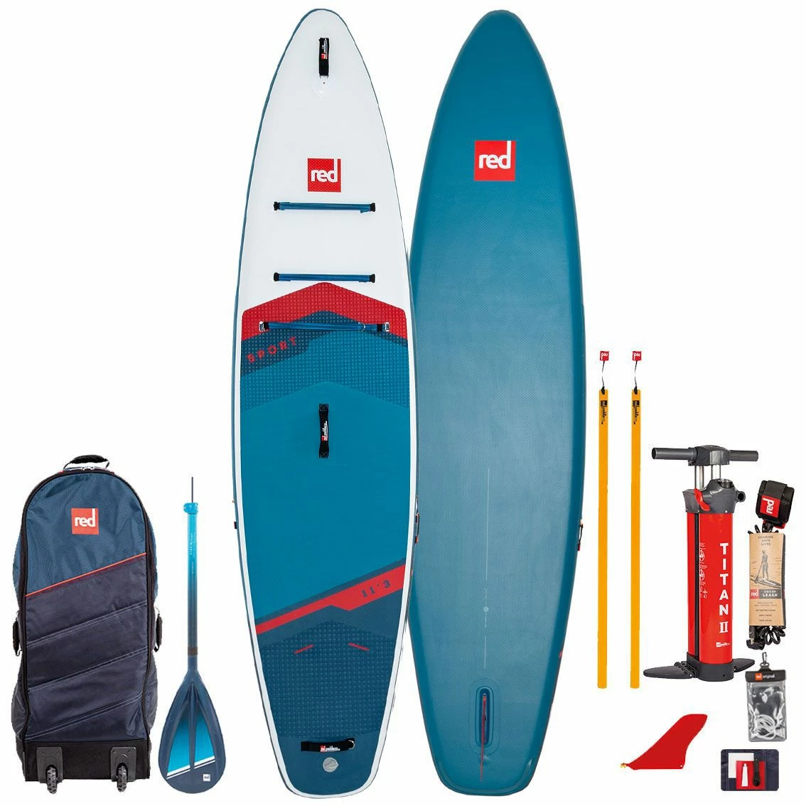 Red Paddle Co. Red Paddle Co Sport 11'3 X 32" Paddleboard 2024 3 Red Paddle Co. Red Paddle Co Sport 11'3 X 32" Paddleboard 2024 - Image 3