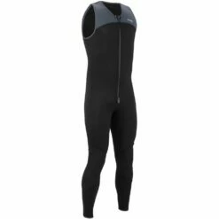 NRS 3.0 Ignitor Front Zip Sleeveless Long John Wetsuit -RED PADDLE CO. Sales 17288 01 black lg right 081220 1000x1000