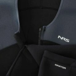 NRS 3.0 Ignitor Front Zip Sleeveless Long John Wetsuit -RED PADDLE CO. Sales 17288 01 black na detail 090320 1000x1000
