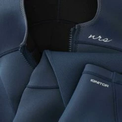 NRS Women's 3.0 Ignitor Front Zip Sleeveless Long Jane Wetsuit -RED PADDLE CO. Sales 17289 01 slate na detail 090320 1000x1000