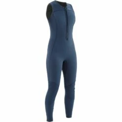 NRS Women's 3.0 Ignitor Front Zip Sleeveless Long Jane Wetsuit -RED PADDLE CO. Sales 17289 01 slate na right 110420 1000x1000