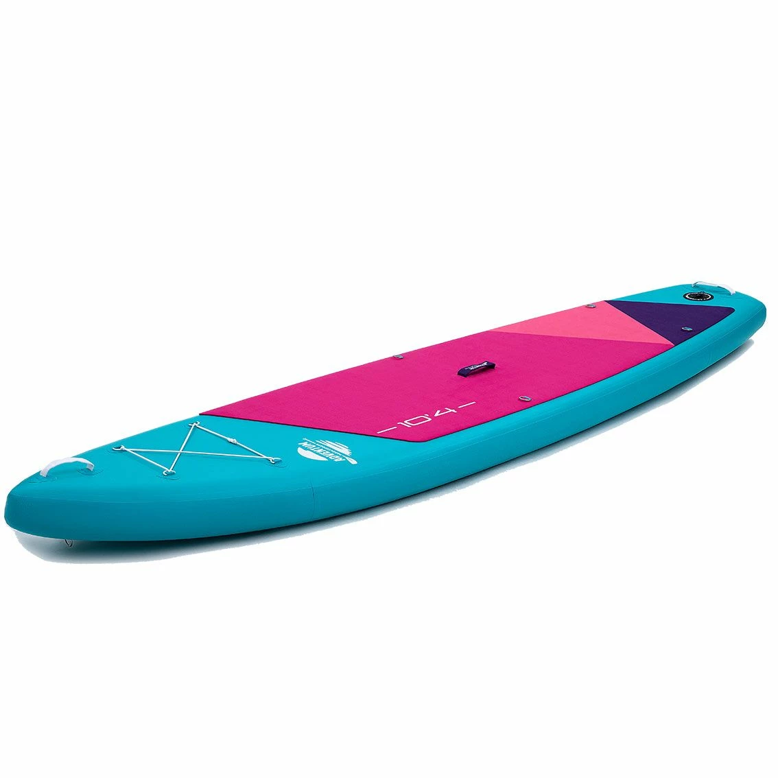 Adventum 10'4 X 31" Paddleboard 2023 - Pink / Teal 2 Adventum 10'4 X 31" Paddleboard 2023 - Pink / Teal - Image 2