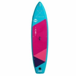 Adventum 10'6 X 32" Paddleboard 2023 - Teal/Pink -RED PADDLE CO. Sales adventum 106 teal pink paddleboard