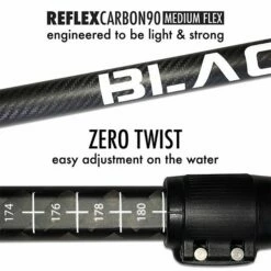 Black Project Lava 90% 2 Piece Adjustable Carbon Paddle - 2023 -RED PADDLE CO. Sales black project lava lightest touring paddleboard paddle 90 carbon anti twist 1 3 2 1 1 1 1 1 1