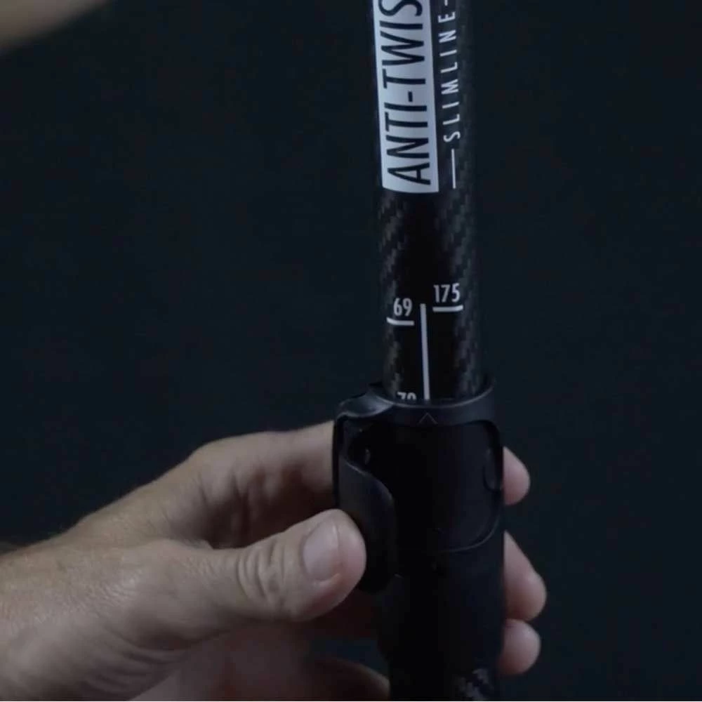 Black Project Lava 90% 3 Piece Adjustable Carbon Paddle - 2023 17 Black Project Lava 90% 3 Piece Adjustable Carbon Paddle - 2023 - Image 17