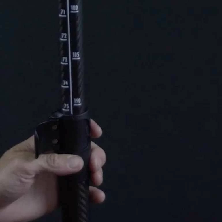 Black Project Lava 90% 3 Piece Adjustable Carbon Paddle - 2023 16 Black Project Lava 90% 3 Piece Adjustable Carbon Paddle - 2023 - Image 16