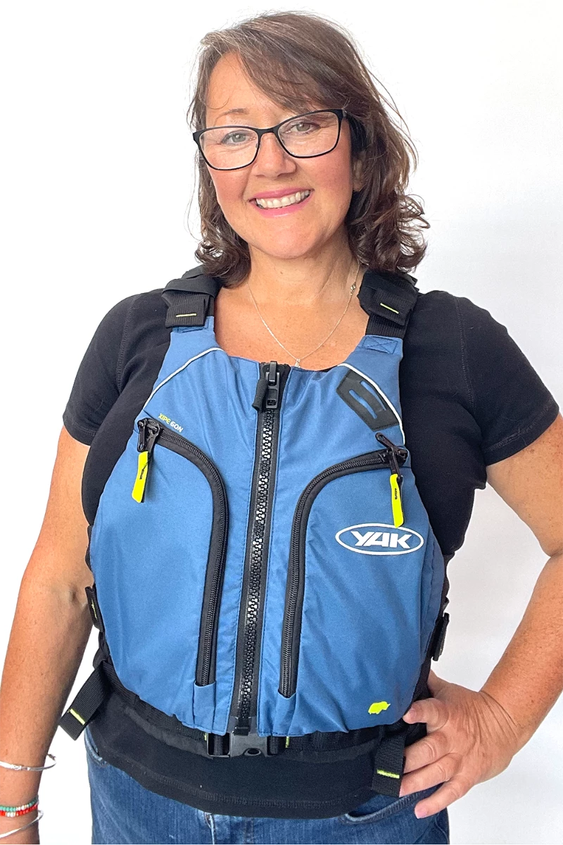 Yak Xipe 60N Paddle Board Buoyancy Aid With Hydration Pocket - Blue 1 Yak Xipe 60N Paddle Board Buoyancy Aid With Hydration Pocket - Blue