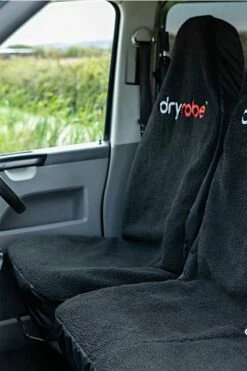 Dryrobe Car Seat Cover - Black -RED PADDLE CO. Sales dryrobe black single