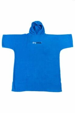 Dryrobe Towelling Changing Robe - Cobalt Blue 7 Dryrobe Towelling Changing Robe - Cobalt Blue -RED PADDLE CO. Sales dryrobe changing towel cobalt flat