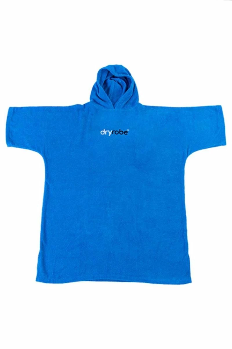 Dryrobe Towelling Changing Robe - Cobalt Blue 4 Dryrobe Towelling Changing Robe - Cobalt Blue - Image 4
