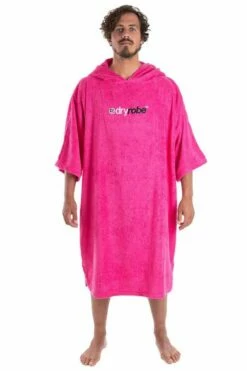 Dryrobe Towelling Changing Robe - Pink