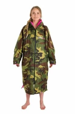 Dryrobe Long Sleeve - Camo / Pink