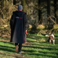 Dryrobe Long Sleeve - Black / Red -RED PADDLE CO. Sales dryrobe long sleeve red black10