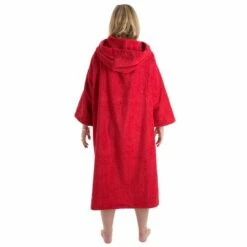 Dryrobe Towelling Changing Robe - Red -RED PADDLE CO. Sales dryrobe red towel.6