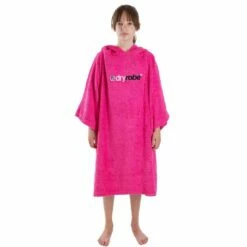 Dryrobe Towelling Changing Robe - Pink 11 Dryrobe Towelling Changing Robe - Pink -RED PADDLE CO. Sales dryrobe towel pink 1