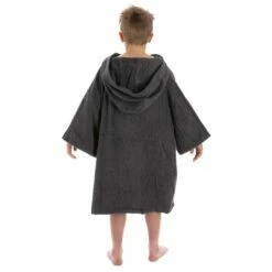 Dryrobe Towelling Changing Robe - Grey 6 Dryrobe Towelling Changing Robe - Grey -RED PADDLE CO. Sales dryrobe towelling robe slate grey 3