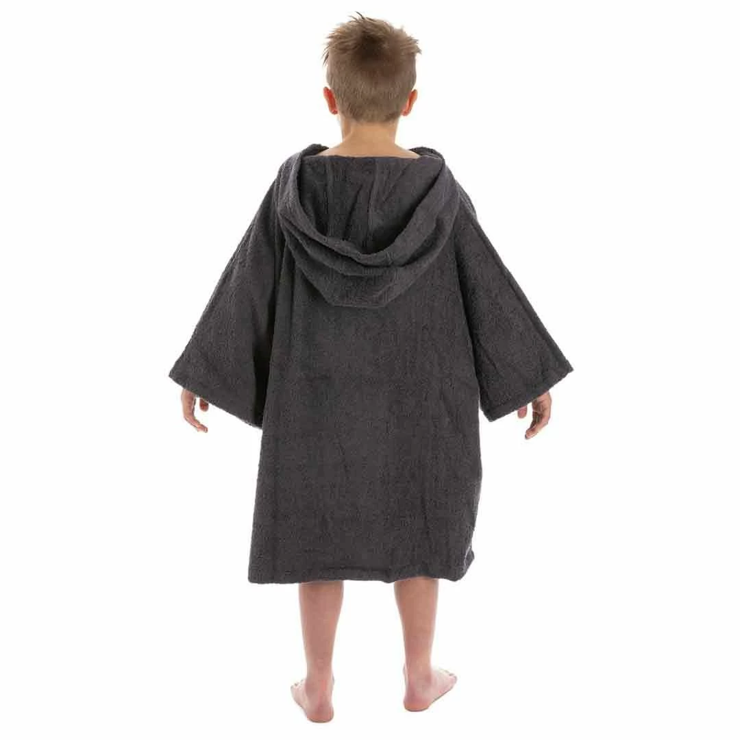 Dryrobe Towelling Changing Robe - Grey 3 Dryrobe Towelling Changing Robe - Grey - Image 3