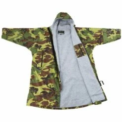 Dryrobe Long Sleeve - Camo / Grey -RED PADDLE CO. Sales dryrobe camo grey long sleeve
