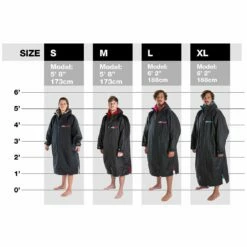 Dryrobe Long Sleeve - Camo / Grey -RED PADDLE CO. Sales dryrobe long sleeve adult how to choose size
