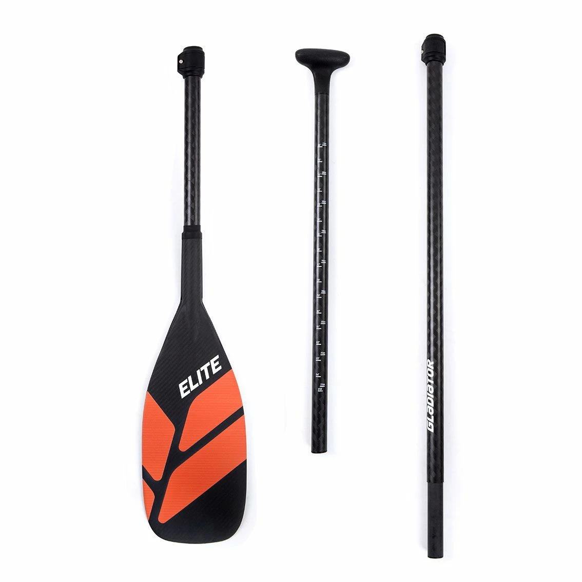 Gladiator Carbon 3pc Paddle - Red 4 Gladiator Carbon 3pc Paddle - Red - Image 4