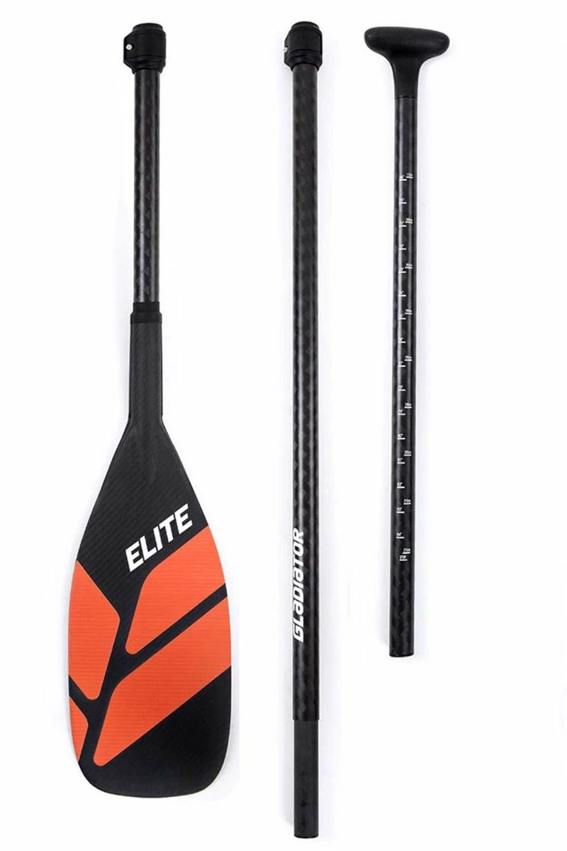 Gladiator Carbon 3pc Paddle - Red 1 Gladiator Carbon 3pc Paddle - Red