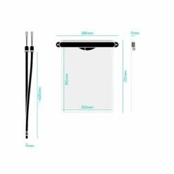 Fidlock HERMETIC Waterproof Phone Case - Large -RED PADDLE CO. Sales heremtic dry bag maxi measurements