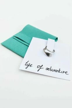 Paddle Ring In Silver