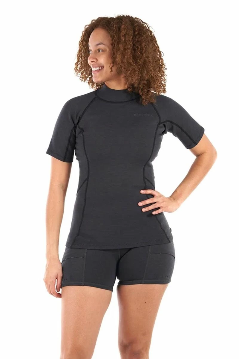 Level Six - Sombrio Short Sleeve Neoprene Top 3 Level Six - Sombrio Short Sleeve Neoprene Top - Image 3