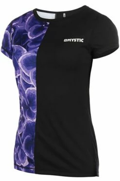 Mystic Diva Short Sleeved Paddle Board Top - Purple