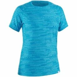 NRS Women's H2Core Silkweight Short Sleeve T-Shirt -RED PADDLE CO. Sales nrs womens h2core silkweight short sleeve shirt cyan1