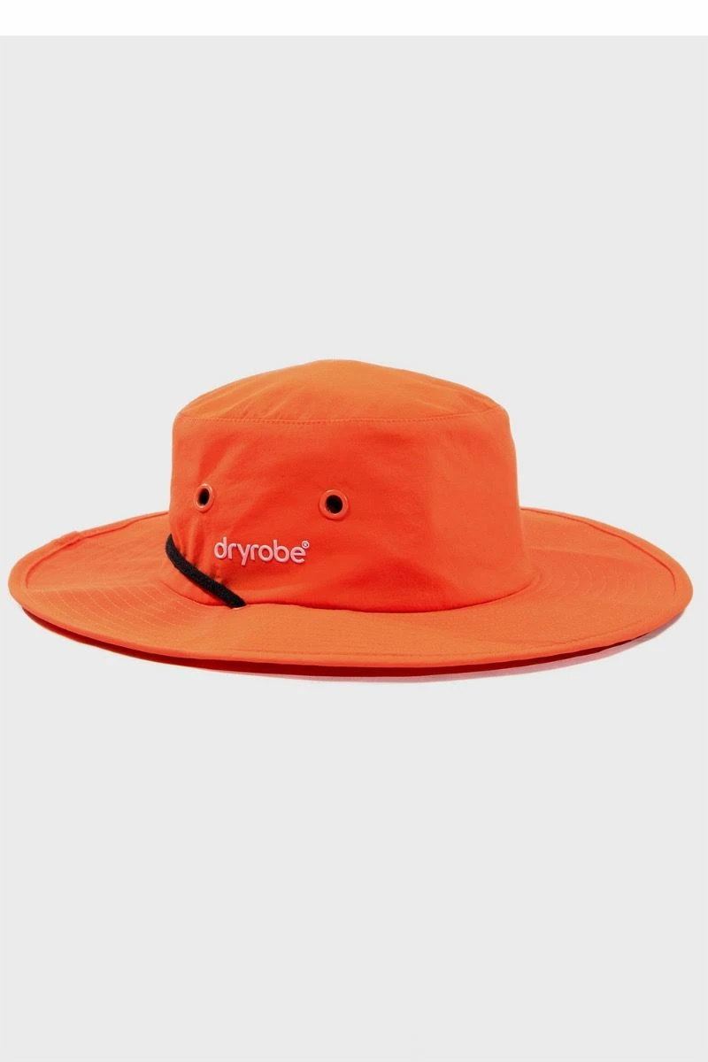 Dryrobe Quick Dry Brimmed Hat - Orange 6 Dryrobe Quick Dry Brimmed Hat - Orange - Image 6