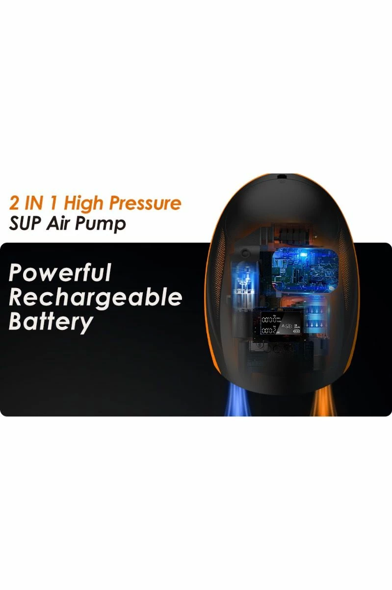 Outdoor Master Orca - Electric Paddle Board Pump With Battery Power 6 Outdoor Master Orca - Electric Paddle Board Pump With Battery Power - Image 6