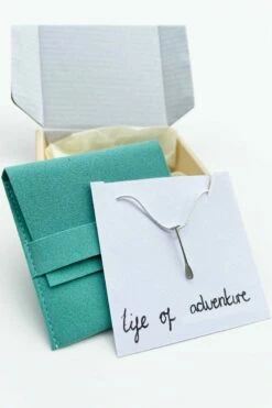 Paddle Pendant In Silver