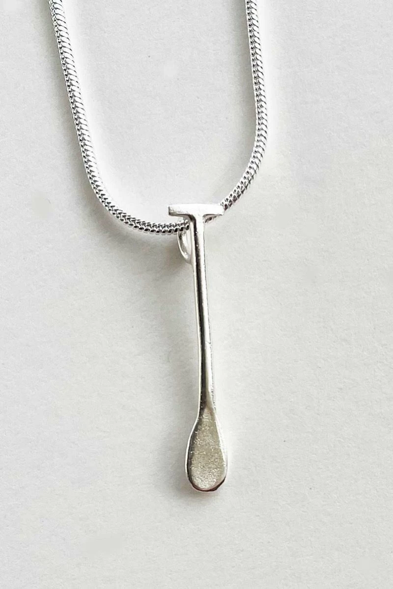 Paddle Pendant In Silver 2 Paddle Pendant In Silver - Image 2