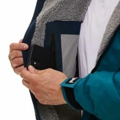 Red Original Pro Changing EVO Jacket - Long Sleeve - Teal -RED PADDLE CO. Sales red original evo long sleeve 2022 inside pocket detail