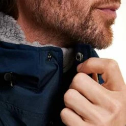 Red Original Pro Changing EVO Jacket - Long Sleeve - Navy 19 Red Original Pro Changing EVO Jacket - Long Sleeve - Navy -RED PADDLE CO. Sales red original evo navy changing robe 2022 top of jacket detail