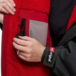 Red Original Changing EVO Jacket - Long Sleeve - Grey -RED PADDLE CO. Sales red original grey long sleeve inside zip detail