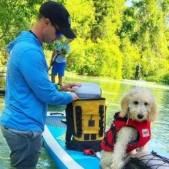 Red Original Cool Bag Backpack 15L - Mustard 13 Red Original Cool Bag Backpack 15L - Mustard -RED PADDLE CO. Sales red original insulated cooler backpack mustard puppy