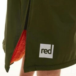 Red Original Pro Changing EVO Jacket - Long Sleeve - Parker Green -RED PADDLE CO. Sales red original pro changing evo side detail
