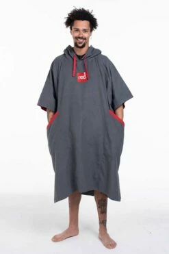 Red Original Quick Dry Change Robe - Grey - Large
