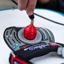 Red Paddle Co ISUP Electric Pump Adaptor -RED PADDLE CO. Sales red original schrader valve attached by red paddle co