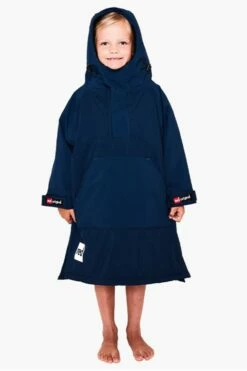 Red Original Kids Waterproof Poncho - Navy Blue