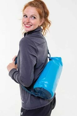 10L Red OriginalRoll Top Drybag - Ride Blue