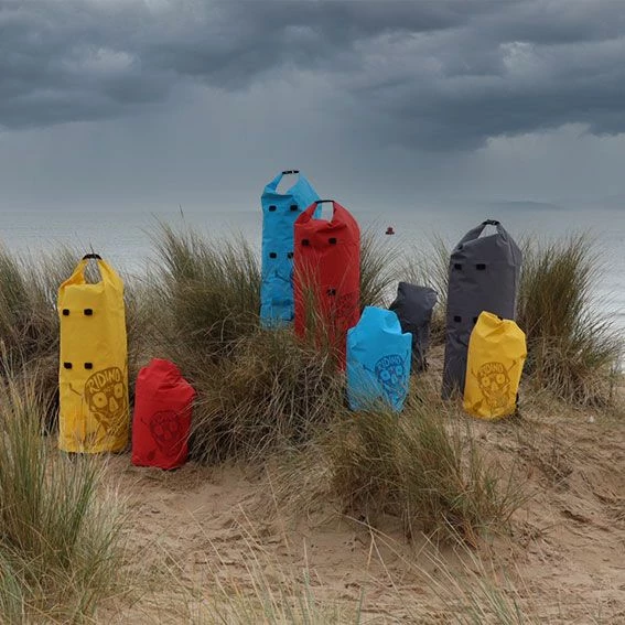 35 Ltr Roll Top Dry Bag By Riding Not Hiding - Yellow 4 35 Ltr Roll Top Dry Bag By Riding Not Hiding - Yellow - Image 4