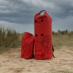 110 Ltr Roll Top Paddleboard Travel Dry Bag - Red -RED PADDLE CO. Sales riding not hiding red