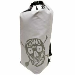35 Ltr Roll Top Dry Bag By Riding Not Hiding - Grey