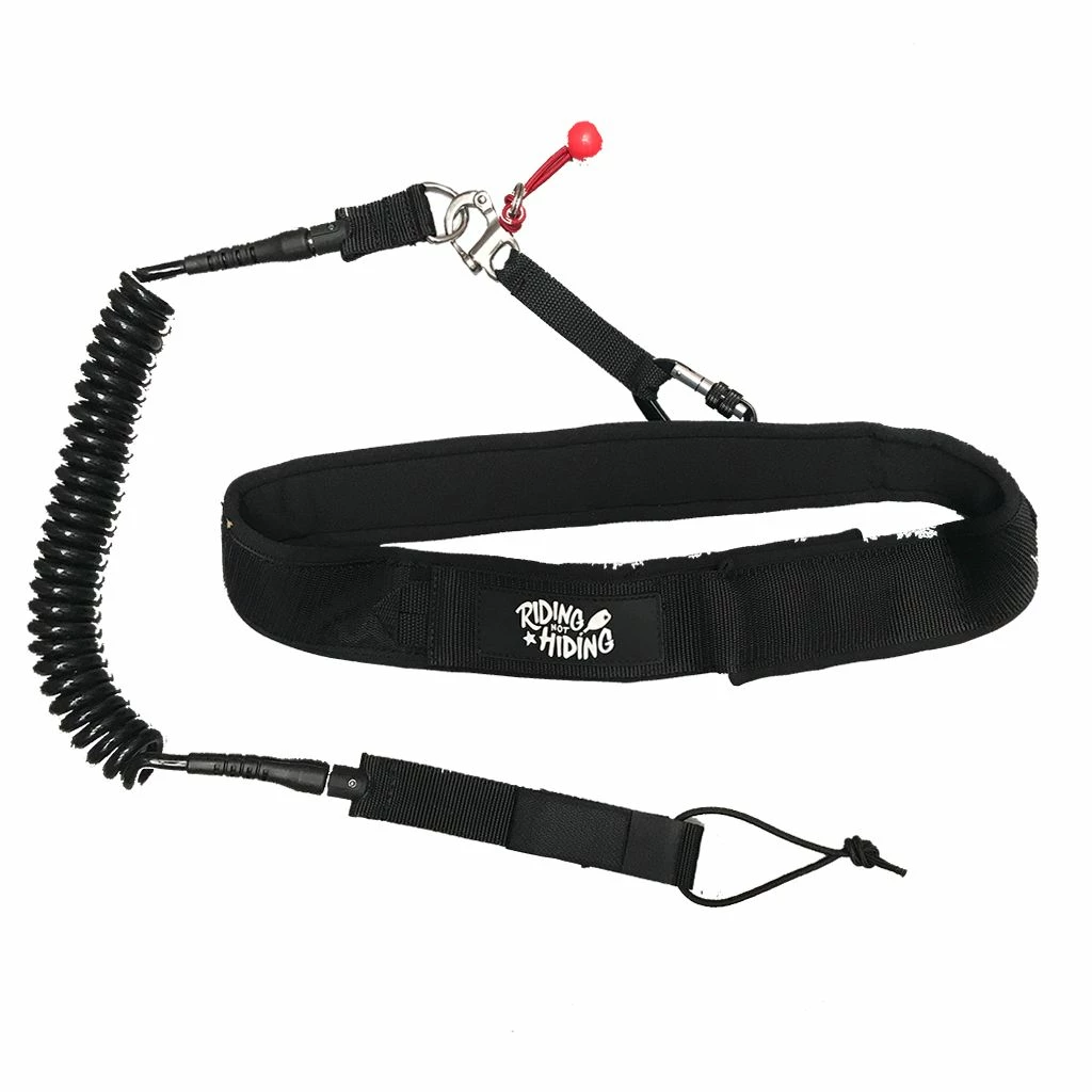 Riding Not Hiding Coiled SUP Waist Leash Pro 1 Riding Not Hiding Coiled SUP Waist Leash Pro