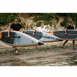 Shark R 14' X 27" Paddleboard 2023 -RED PADDLE CO. Sales shark sups lifestyle board race3