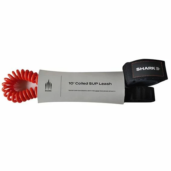 Shark Ankle Coiled Flat Water Leash 1 Shark Ankle Coiled Flat Water Leash