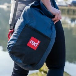 Red Original PRO Changes Robe Stash Bag - Navy -RED PADDLE CO. Sales stash bag navy lifestyle 01
